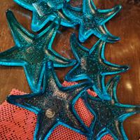 Set 6 Centrotavola/Svuotatasche
“Monna Glass”,Vetr