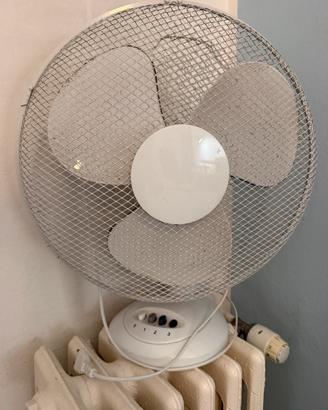 Ventilatore da tavolo bianco 3 velocità (table fan