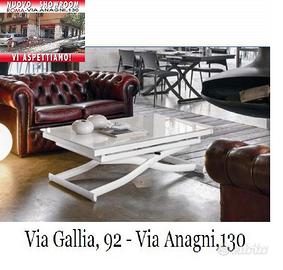 Tavolino trasformabiille dione vetro TAVOLINI