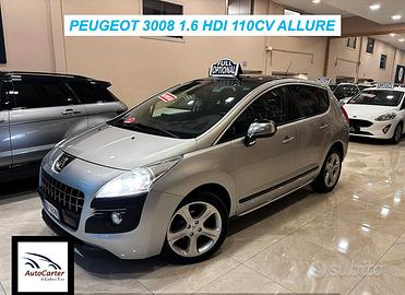 Peugeot 3008 1.6 DIESEL **TETTO**PERFETTA