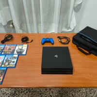 PS4 Pro 1TB + Borsa + Giochi