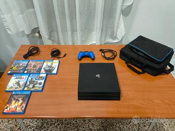 PS4 Pro 1TB + Borsa + Giochi