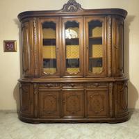 Credenza da salotto in legno stile classico