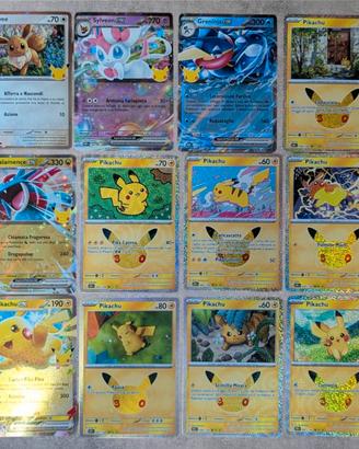 Lotto Pokemon 30 Anniversario ita