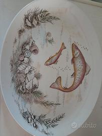 PIATTI DA PORTARA CERAMICA BRITISH ANCHOR