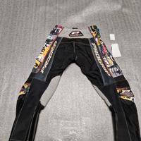 Pantaloni Progrip +ginocchiere Axo per BMX
