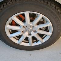 cerchi con gomme invernalii Audi