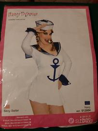 Vestito carnevale donna sexy sailor