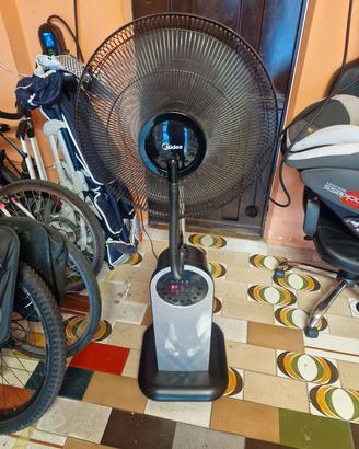 ventilatore con nebulizzatore 