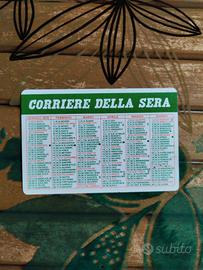 Calendarietto tascabile del 1975.