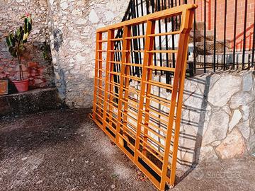 Cancello in ferro pieno