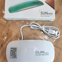 Lampada unghie portatile SUN mini UV/LED Nuova