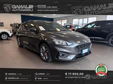 Ford Focus 1.0 EcoBoost Hybrid 125 CV ST-Line 2022