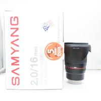 Samyang 16mm f/2 X Fujifilm