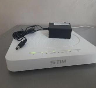 Modem/Router Tim 1000 MEGA Adsl+Fibra+Wi-FI+Ft
