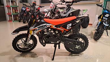 Minicross 50 cc Hiro Falcon 10/10 [4-8 anni] Aranc