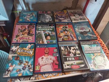 giochi vari per PS2, PS4, Wii e PC,  in blocco