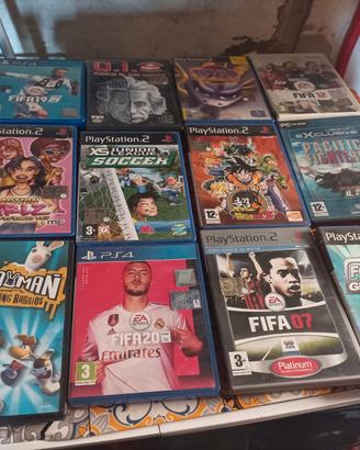 giochi vari per PS2, PS4, Wii e PC,  in blocco