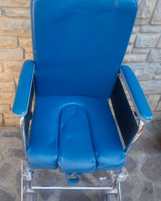 Sedia wc a rotelle per disabili - anziani