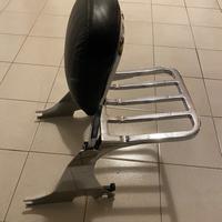 Portapacchi e sissy bar Harley Davidson