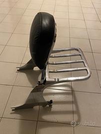 Portapacchi e sissy bar Harley Davidson