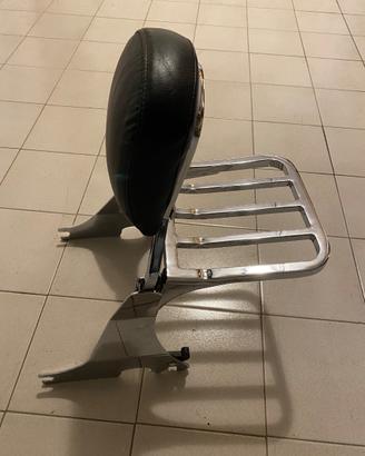 Portapacchi In Alluminio Cromato Per Harley-Davidson XL 883 N/L/R (2006-2009) | De Pretto Moto 100% Made In Italy