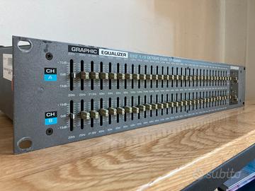 Equalizzatore Samson E62 1/3 Octave Dual 31 Band