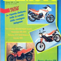 Rivista LA MOTO numero 1 anno 1985