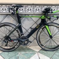 Cube SLT da Triathlon - Nero, Taglia 54