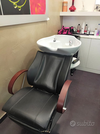 Lavatesta maletti con massaggiatore