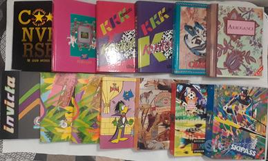 Raccoglitori 4 anelli A5 - (14 pezzi).