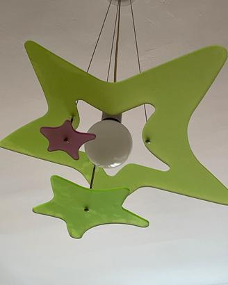 Lampada da soffitto stella cameretta per bambini