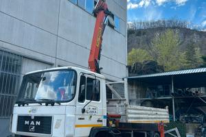 Man ribaltabile e gru