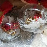 Palline natale vetro soffiato