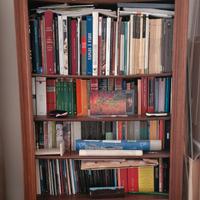 libreria in legno massello