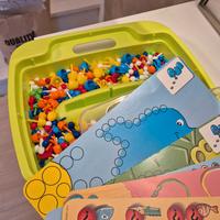 Quercetti 2 giochi con chiodini come nuovi