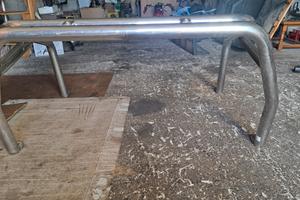 Roll Bar cromato posteriore Mitsubishi l200 