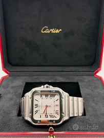Cartier Santos XL data Full Set WSSA0018