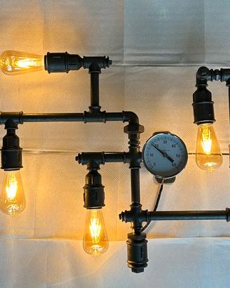 Aplique vintage industriale