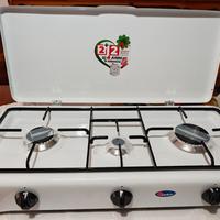cucina a gas 3 fuochi METANO