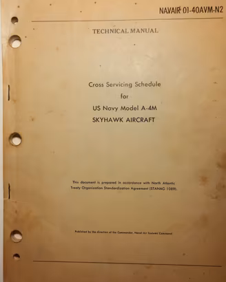 Manuale tecnico caccia A-4M Skyhawk 