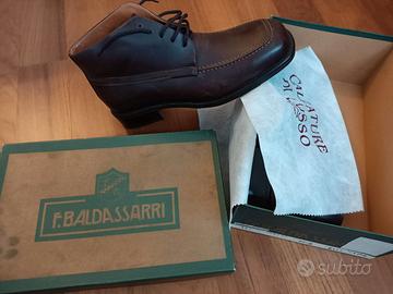 Scarpe a scarponcino Baldassarri marrone