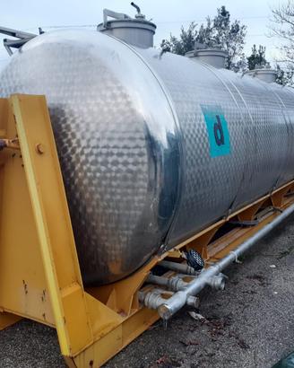 Cisterna Scarrabile per trasporto acqua