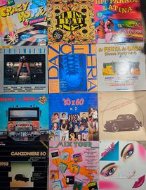 set lotto 12 dischi compilations raccolte 80 90