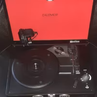 Giradischi Portatile a valigia Denver,legge 33 45