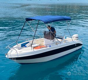 Barca open 6 metri con motore