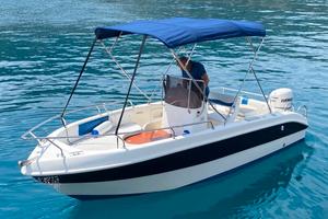 Barca open 6 metri con motore