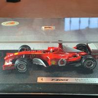 Modellino Ferrari F-2002 Mattel Hot wheels 1:43 MS