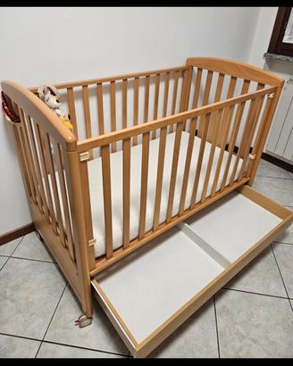 Lettino in legno Foppapedretti