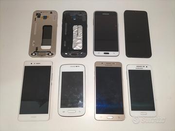 Lotto di 6 Samsung + 1 Huawei 